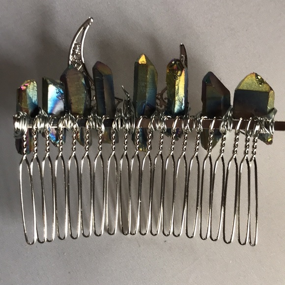new. crystal hair comb - Picture 5 of 5